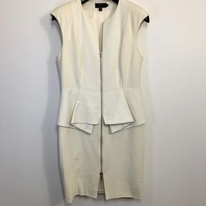 Ted Baker London Cream Sleeveless Dress